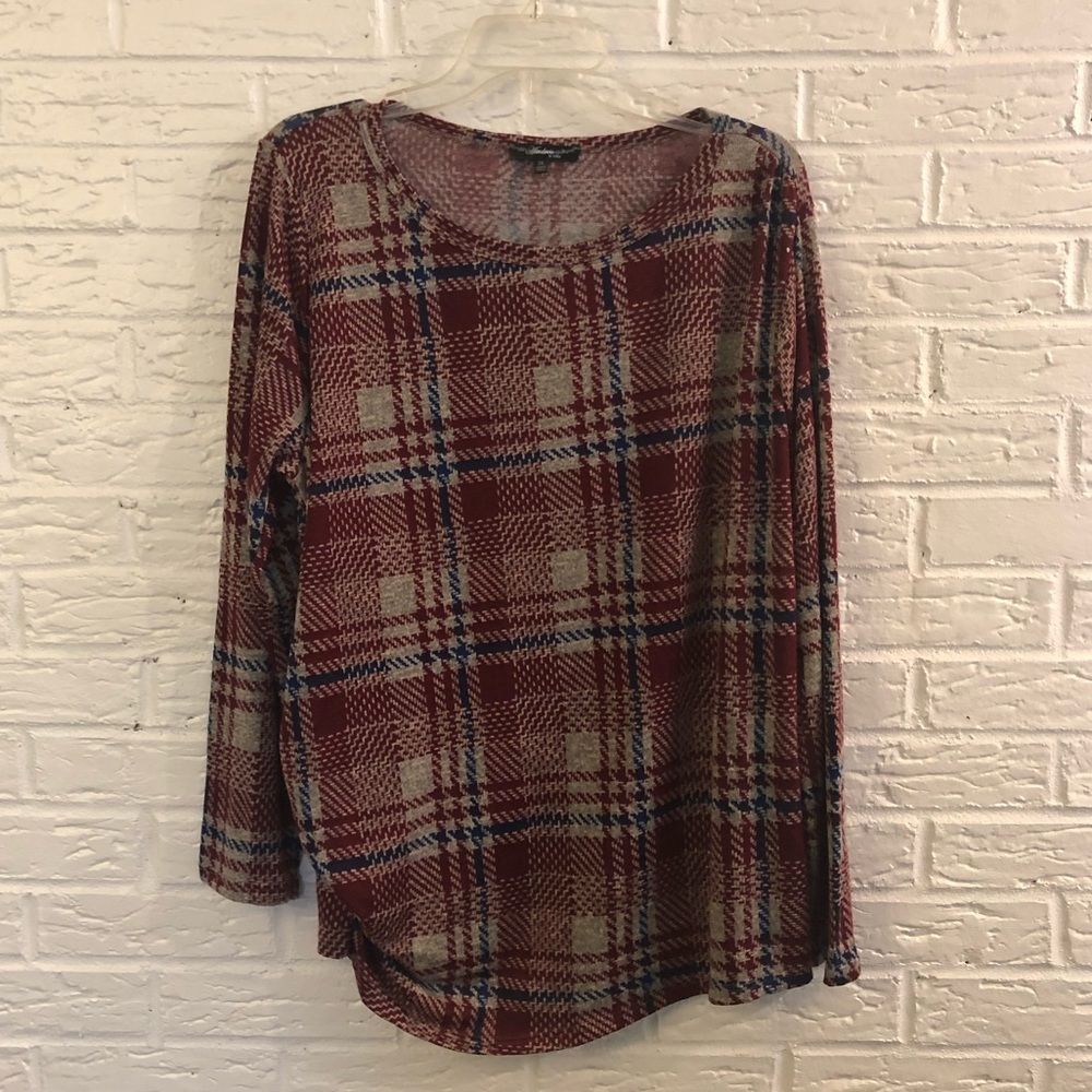 Plaid Long Sleeve Shirt